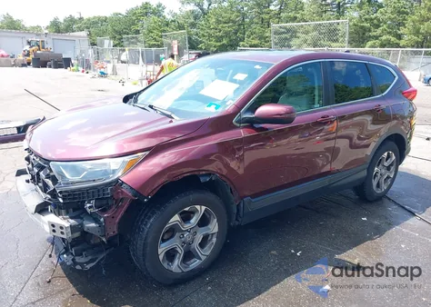 2018 Honda Cr-V Ex-L/Ex-L Navi from USA, damaged, VIN 7FARW2H89JE050611